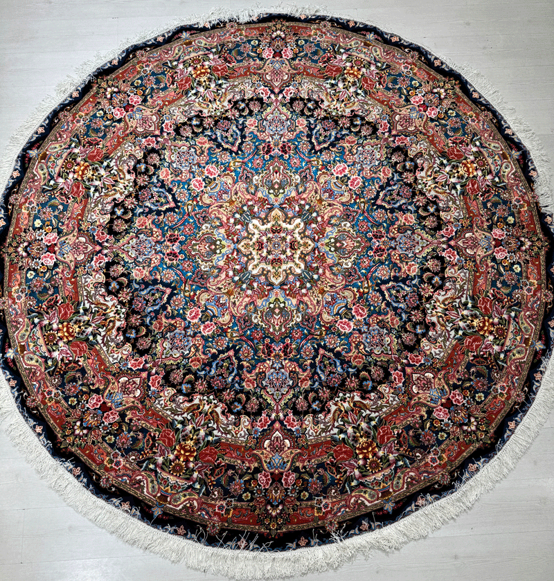 IMG_0942 Sallari Round Rug #1 - Image 1